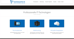 Desktop Screenshot of businesscenter.sh